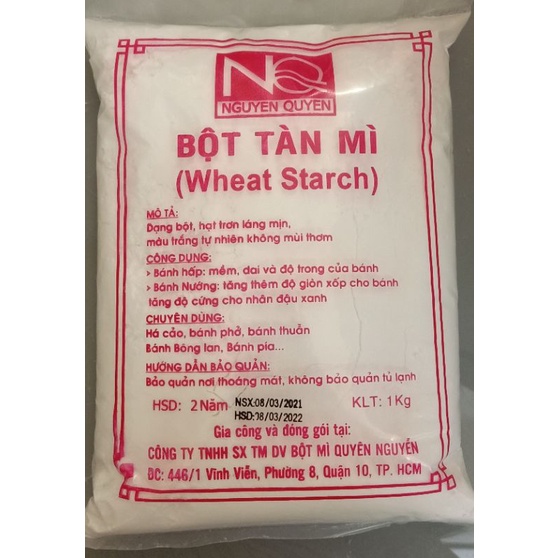 Bột tàn mì