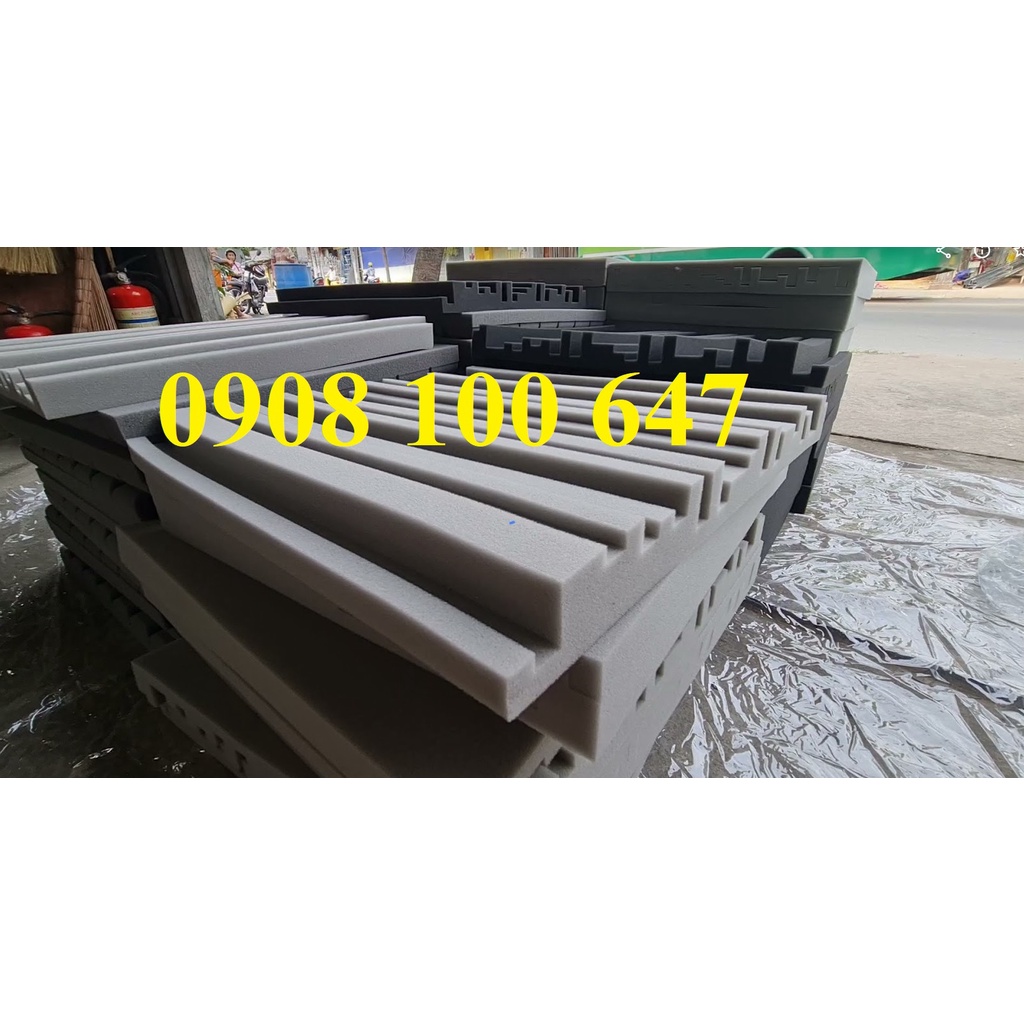 Mút Cách Âm chống cháy mẫu sóng thấp cao mới nhất #cách_âm_đông_á