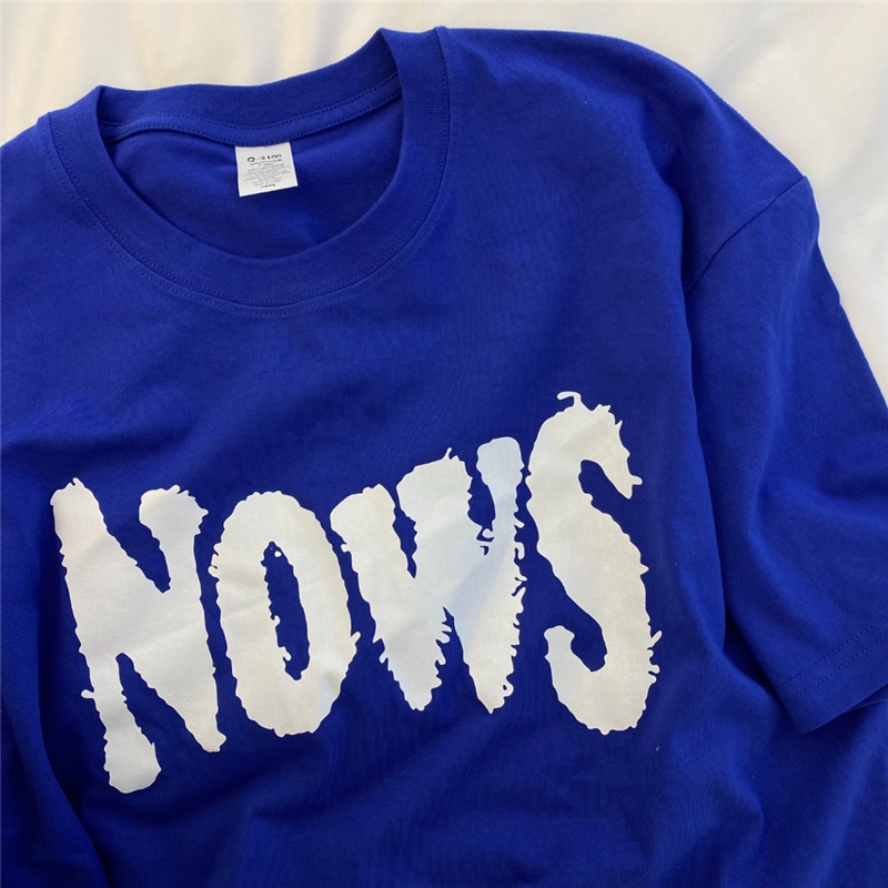 NRVP Áo Thun 100% Cotton Nguyên Chất Tay Ngắn Thời Trang Mùa Hè Phong Cách Hàn Quốc Cho Nữ