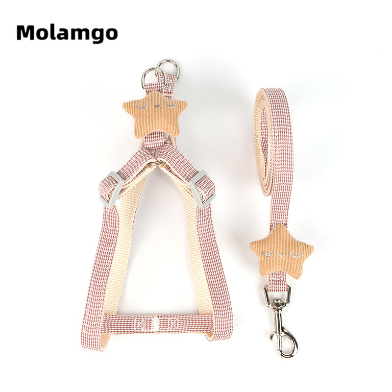 MOLAMGO  Dây Dắt Thú Cưng Đi Dạo Hình Ngôi Sao Xinh Xắn