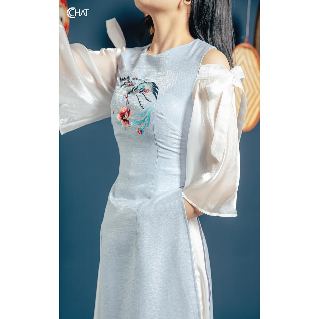 CCHAT Áo dài nơ vai Q32 | BigBuy360 - bigbuy360.vn