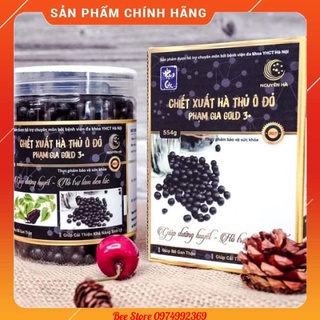 Viên hà thủ ô đỏ phạm gia gold 3+ , hỗ trợ giảm rụng tóc, giúp đen tóc, dưỡng huyết, đẹp da