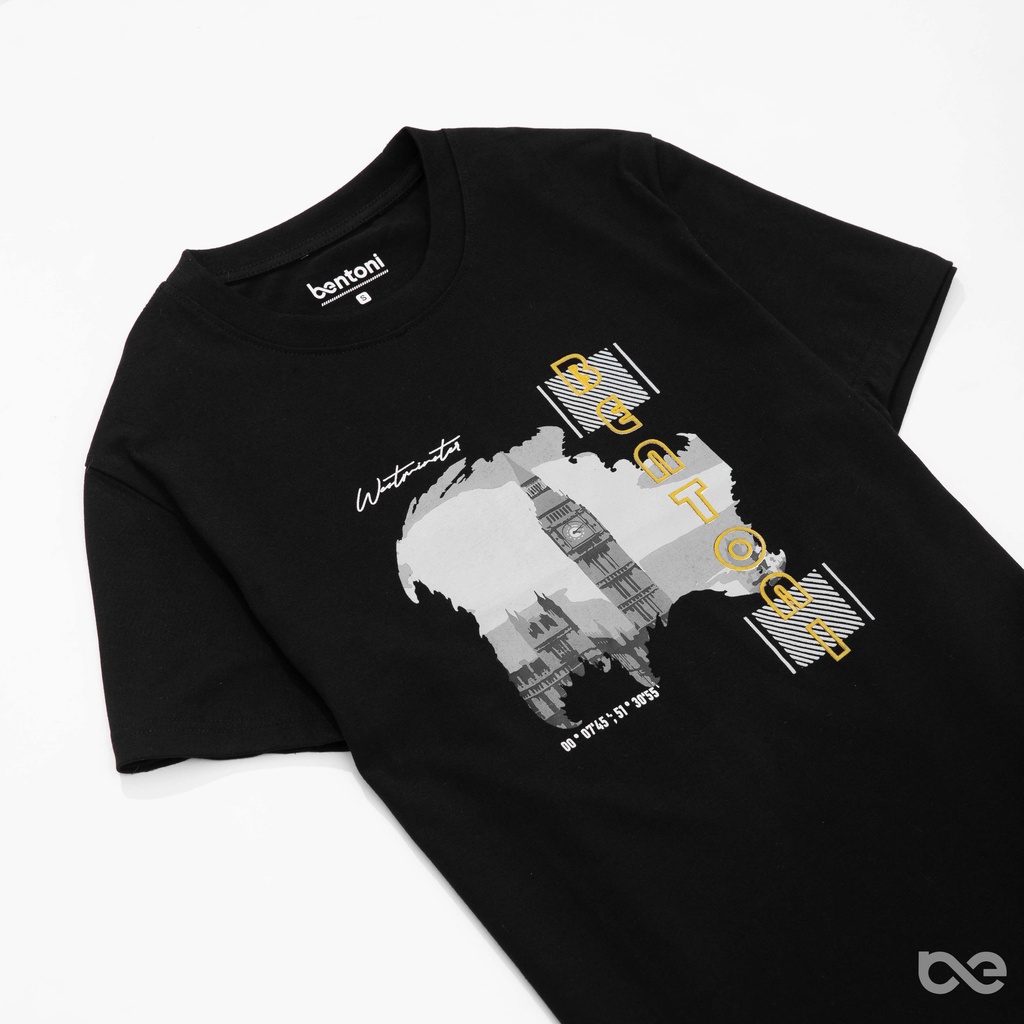 Áo thun cổ tròn nam Big Ben Tee nhiều màu, vải Cotton cao cấp co giãn,thấm hút tốt, có big size BENTONI