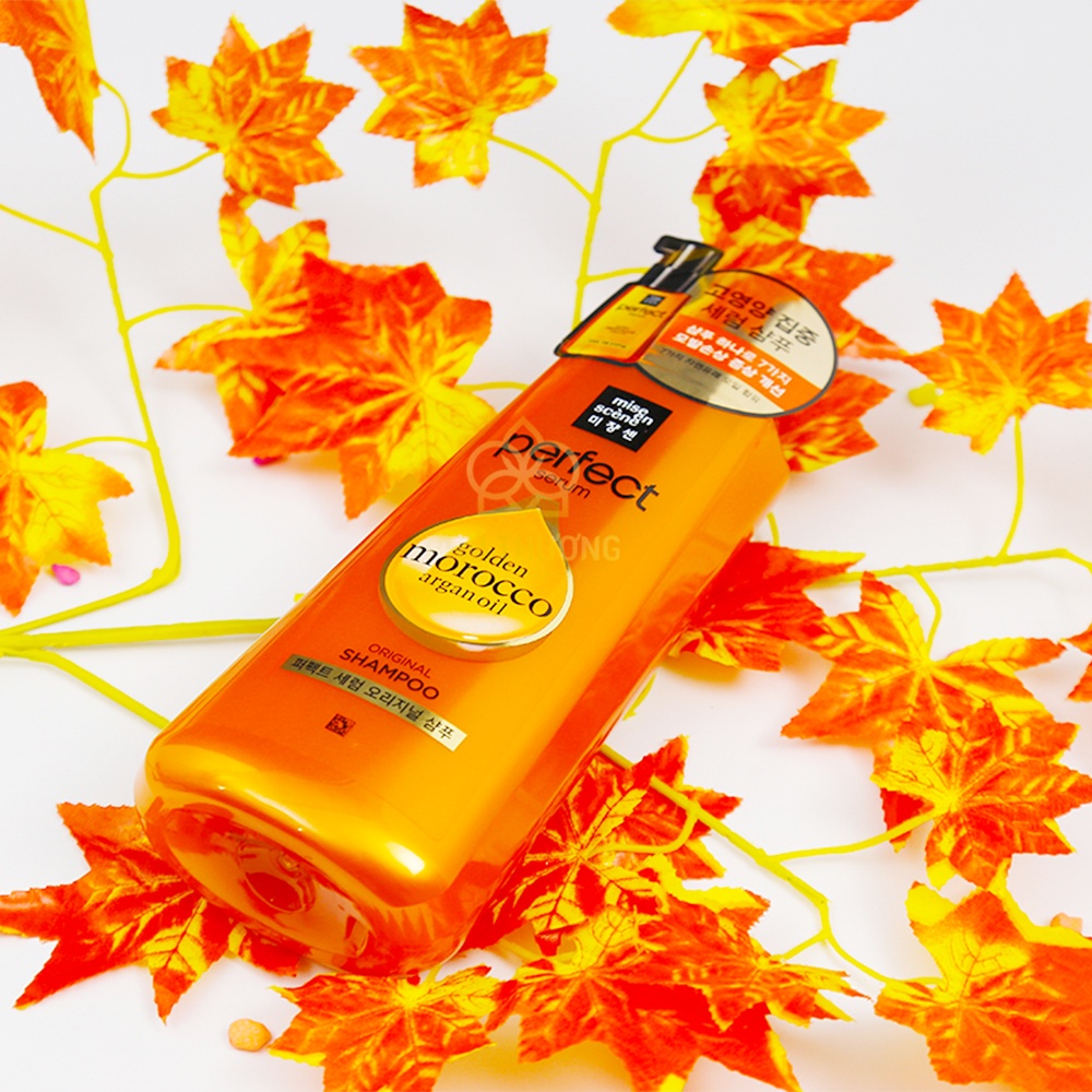 Dầu gội chống gãy rụng, mượt tóc Mise En Scene Perfect Serum Original Shampoo 680ml