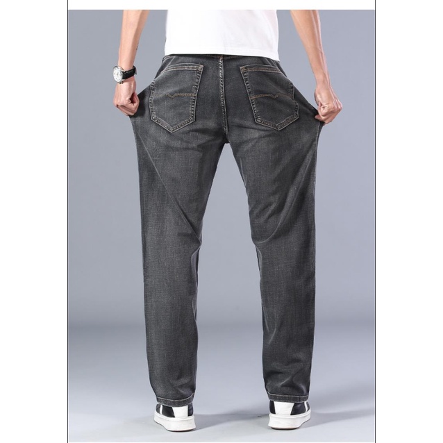 Quần jean ống suông nhiều kích thước thời trang dành cho nam