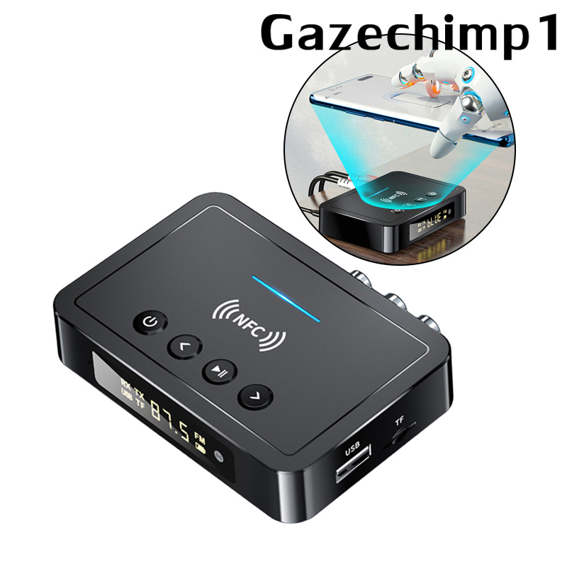 Đầu thu tín hiệu Bluetooth 5.0 FM Aux 3.5mm Cho TV/máy tính chất lượng cao