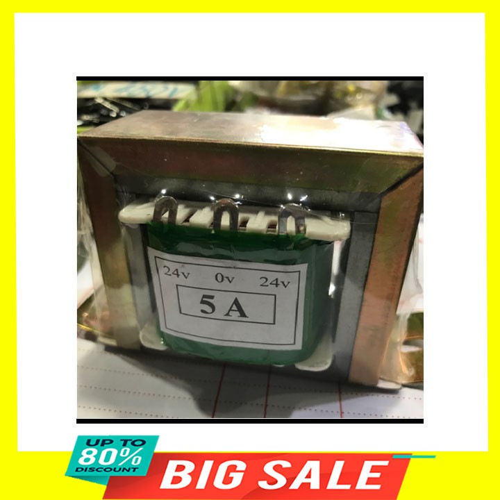 Biến Áp 5A Đối Xứng 24V