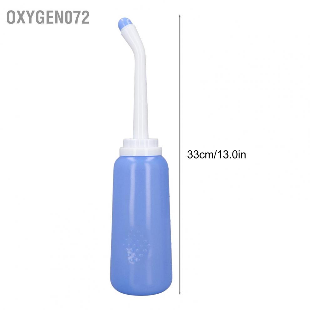 Oxygen072 500ml Chậu rửa vệ sinh du lịch di động Độ đàn hồi mạnh Tiết kiệm nước Bình có vòi xịt dành cho phụ nữ Trẻ sơ