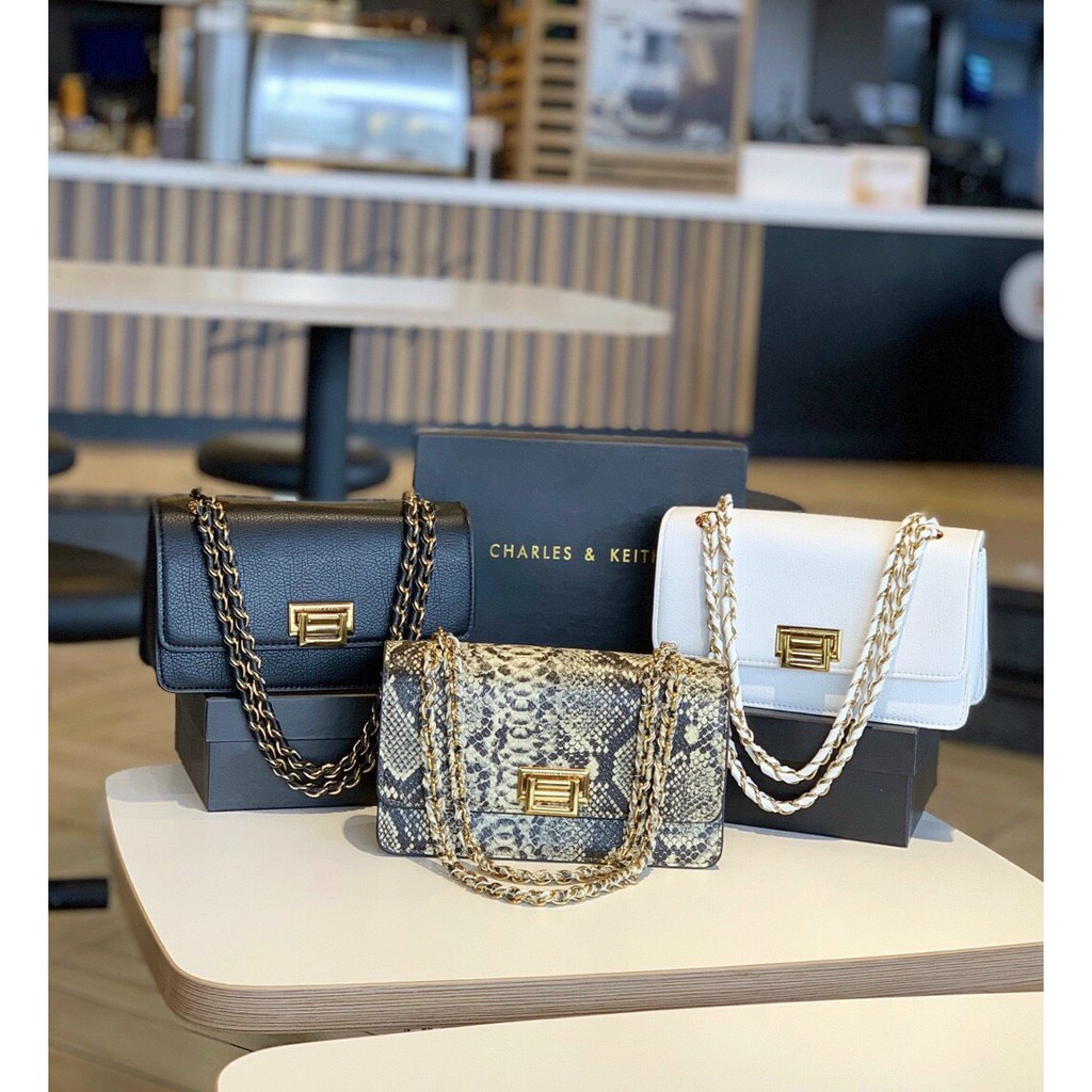 Túi C•N•K khoá gập 3 màu