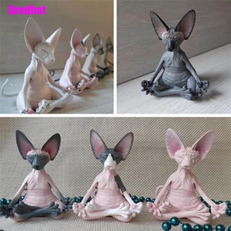 Mô Hình Chú Mèo Làm Thủ Công Độc Đáo Trang Trí Nhà Cửa