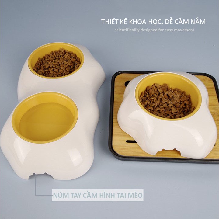 Bát Ăn Chống Lật Hình Trứng Opla Cho Mèo BA1311 MIAOCAT