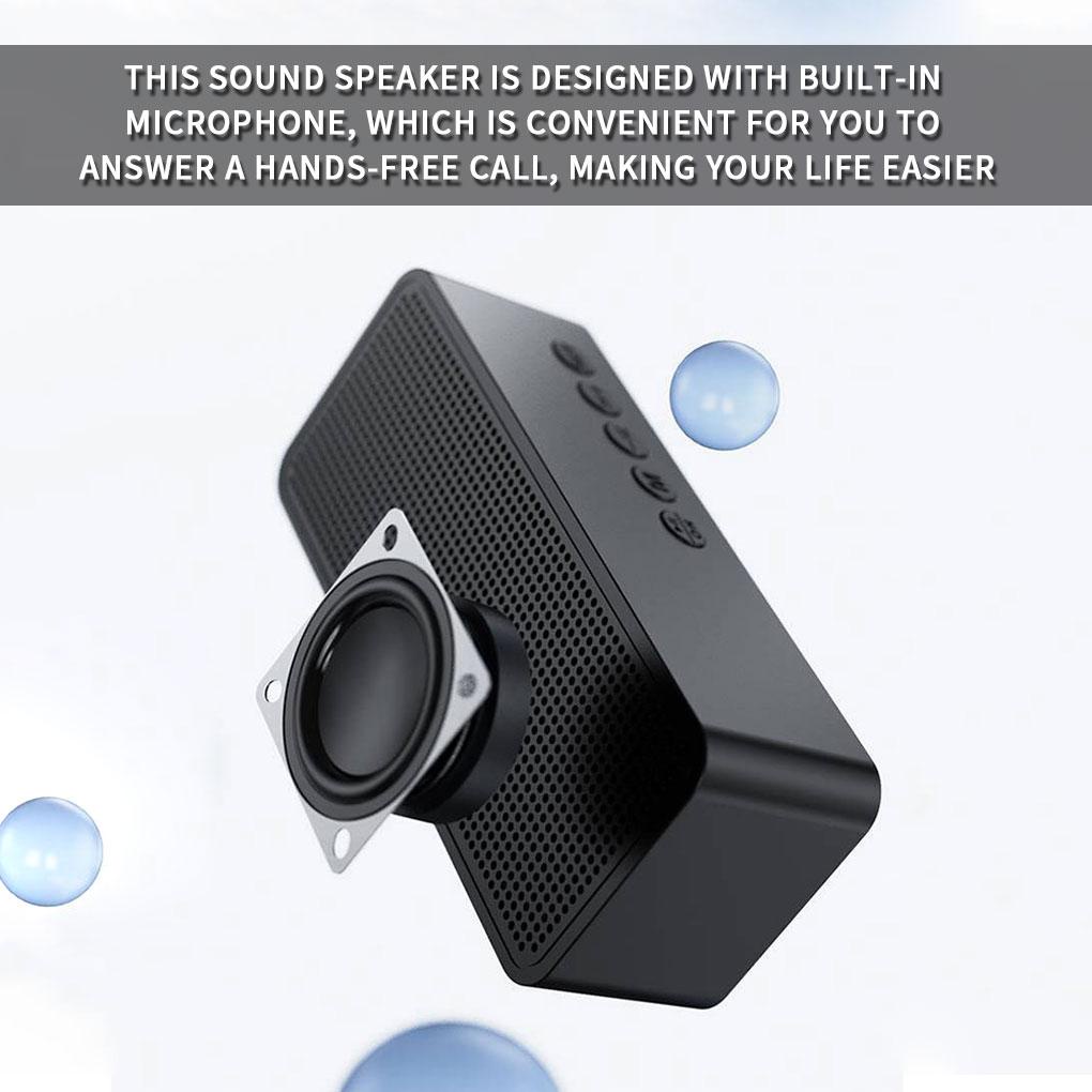 Loa Bluetooth V5 0 Kích Thước Nhỏ Gọn Có Đèn LED 3 5mm