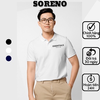 Áo Polo ESSENTIALS Nam Nữ Form Rộng Cotton Cá Sấu Cao Cấp | Soreno