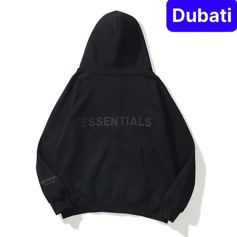 ÁO KHÓAT NỈ DÂY KÉO ESSENTIAL, ÁO HOODIE NAM NỮ PHONG CÁCH HÀN QUỐC TRẺ TRUNG THỜI TRANG- DUBATI FASHION