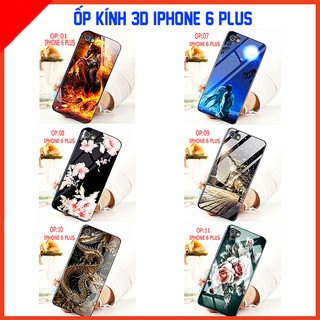Ốp lưng kính 3D IPHONE 6 PLUS Hình ảnh sắc nét , sang trọng, không mờ ,không phai theo thời gian, kèm video Educase68