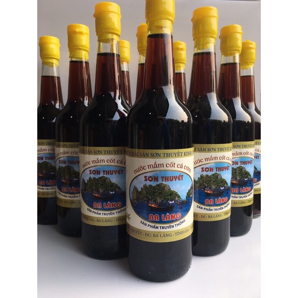 NƯỚC MẮM nhỉ Đặc Biệt Ba Làng 45 đo N- 650ml