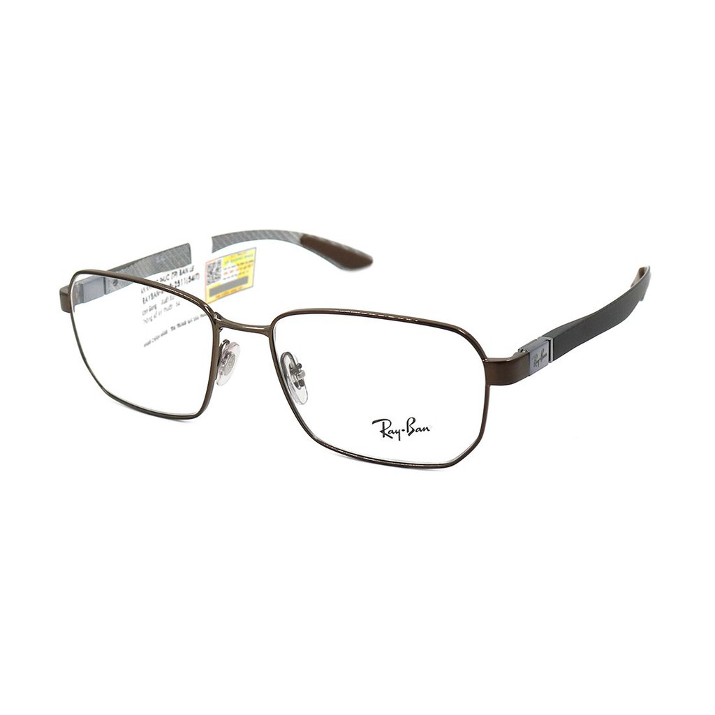 RB8419-Gọng kính nam nữ Rayban chính hãng (54-17-145), thiết kế dễ đeo bảo vệ mắt