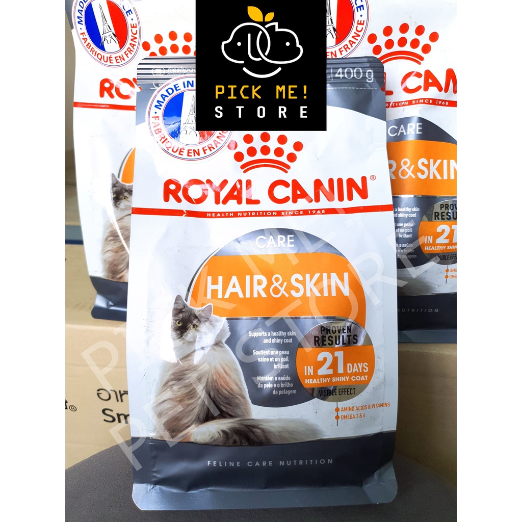 [ CHÍNH HÃNG ] Hạt Royal Canin Hair &amp; Skin Care Dưỡng Lông &amp; Da Cho Mèo 400g