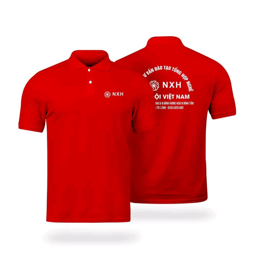 ÁO THUN  CỔ TRỤ POLY THÁI CỰC CHẤT MẪU IN THIẾT KẾ THEO YÊU CẦU | BigBuy360 - bigbuy360.vn