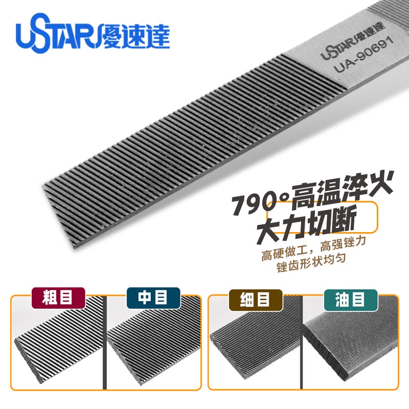 Bộ Combo 5 dũa 4 cạnh UA90691 Ustar - Dụng cụ mô hình