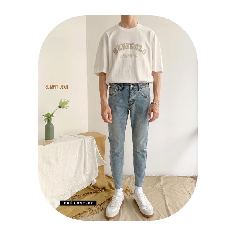 QUẦN JEANS NAM CẮT LAI