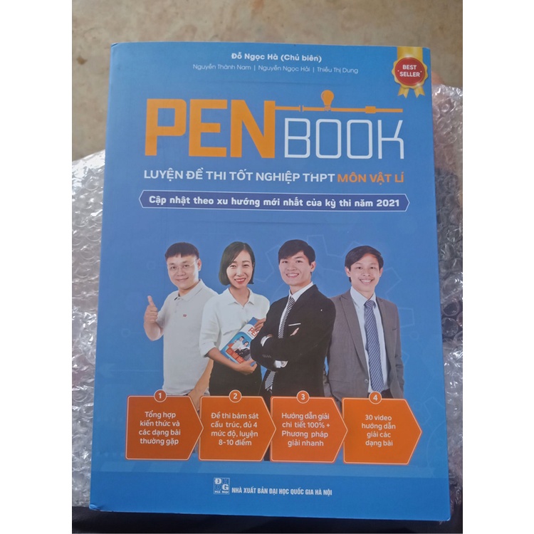 Sách - PENBOOK Luyện Đề Thi Tốt Nghiệp THPT Môn Vật Lí - Bản 2022