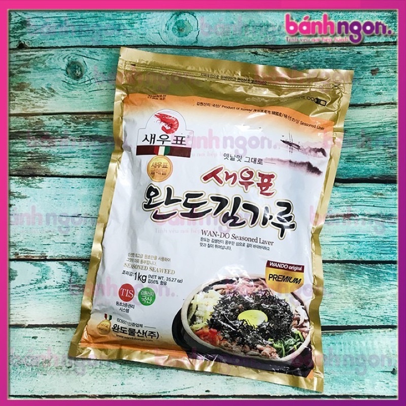 Lá kim, rong biển vụn 1kg