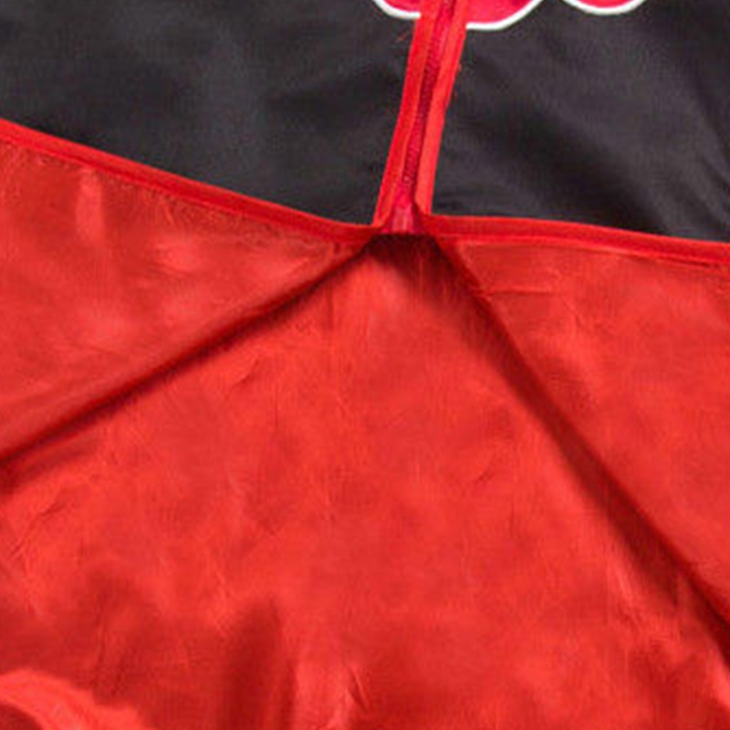 Áo Choàng Dài Hóa Trang Nhân Vật Anime Uchiha Itachi Kèm Băng Đô Cho Người Hâm Mộ