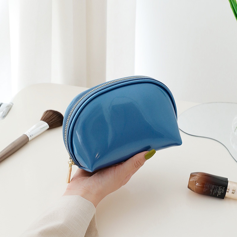 Túi Đựng Mỹ Phẩm Cầm Tay Bằng Nhựa pvc Phong Cách Hàn Quốc Cho Nữ