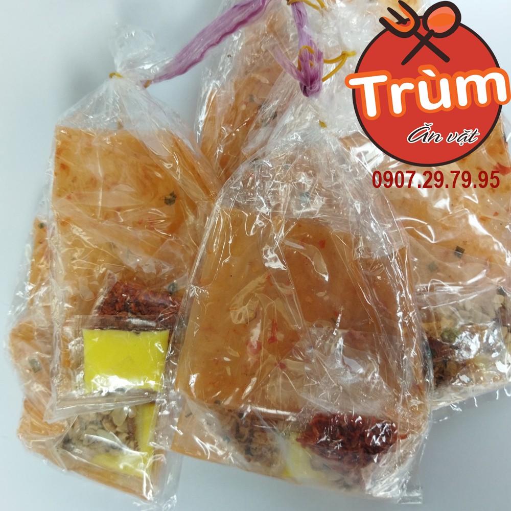 Bánh tráng bơ dẻo tôm thơm ngon