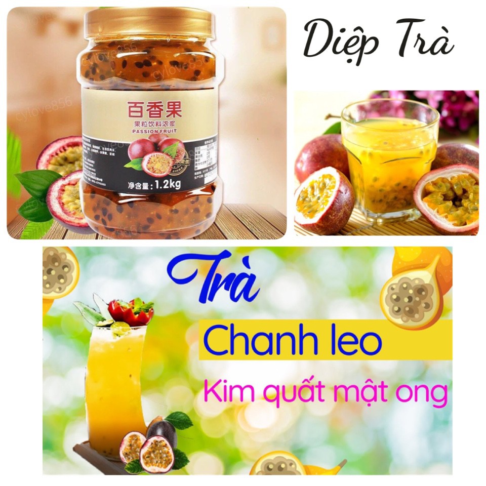 Mứt Chanh Leo FreshJuice Nắp Đồng 1.2kg