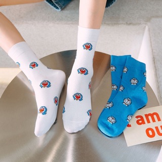 Tất Vớ Cao Cổ Chấm Bi Doremon Doraemon