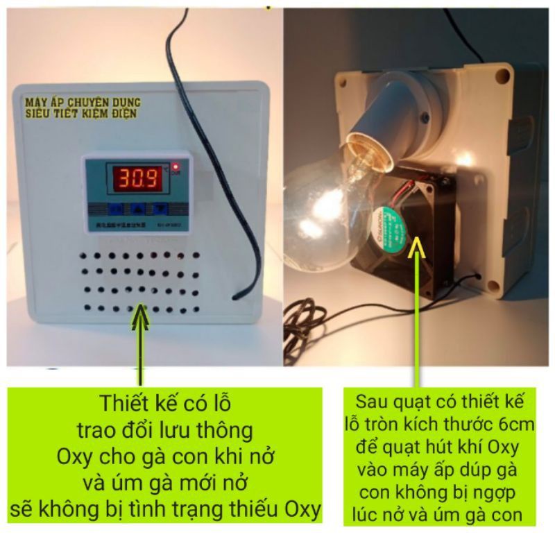 Máy ấp trứng đảo tay