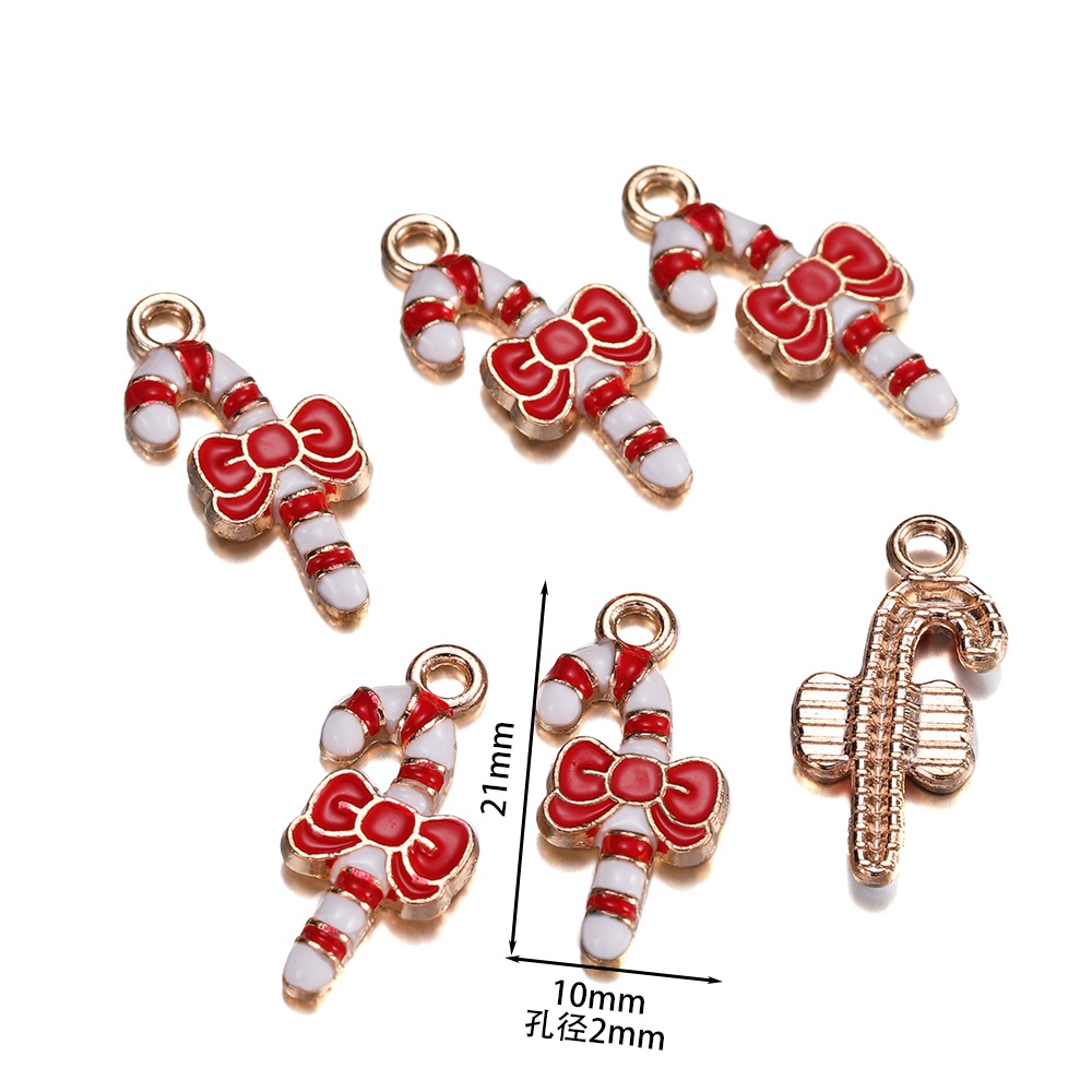 Set 20 Phụ Kiện Trang Trí Giáng Sinh Bằng Hợp Kim Xinh Xắn