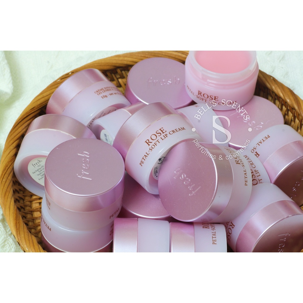 [KHÔNG HỘP] Son Dưỡng môi Fresh Rose Petal-Soft Lip Cream 10g