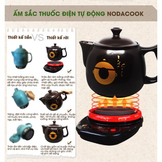 Ấm sắc thuốc bắc Nodacook 2lit và 4lit