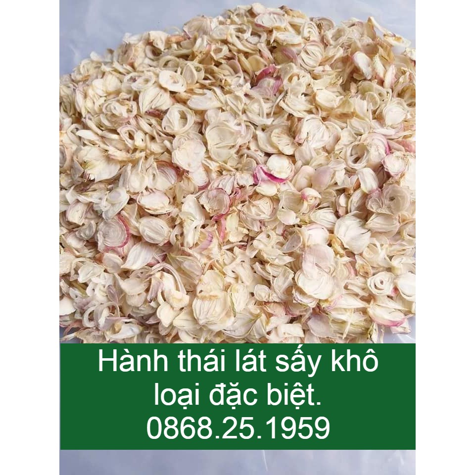 Hành thái lát sấy khô tiện dụng