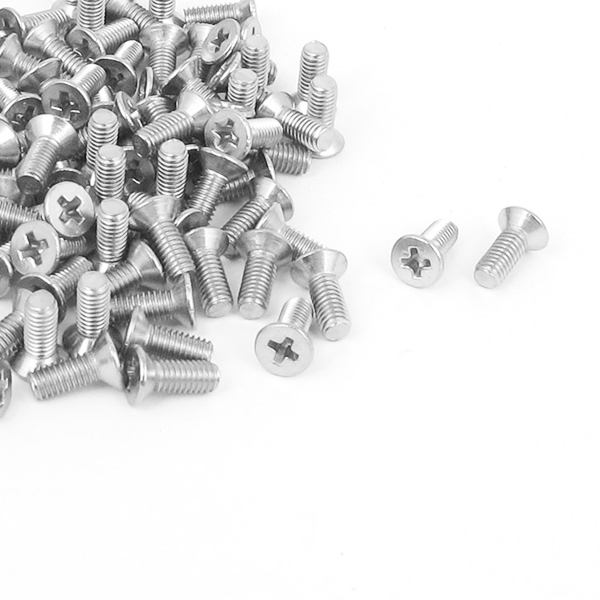 Bộ 100 ốc vít Phillips M3X6Mm chất lượng