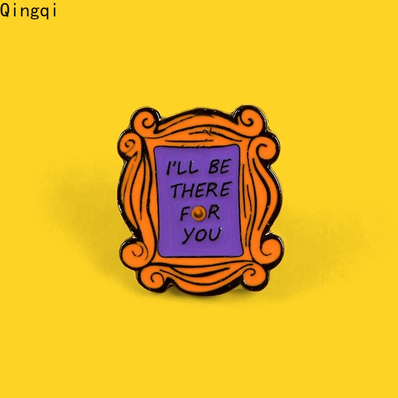 Ghim cài áo Miss Zoe phong cách hoạt hình xinh xắn