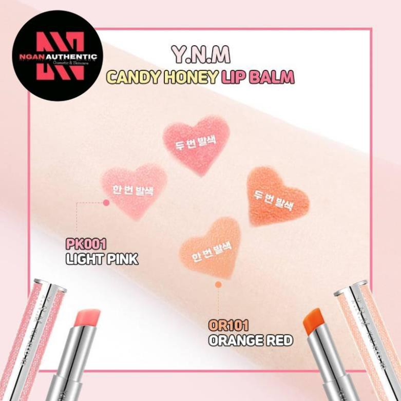 [Chính hãng] Son Dưỡng Đổi Màu YNM Rainbow Honey Lip Balm