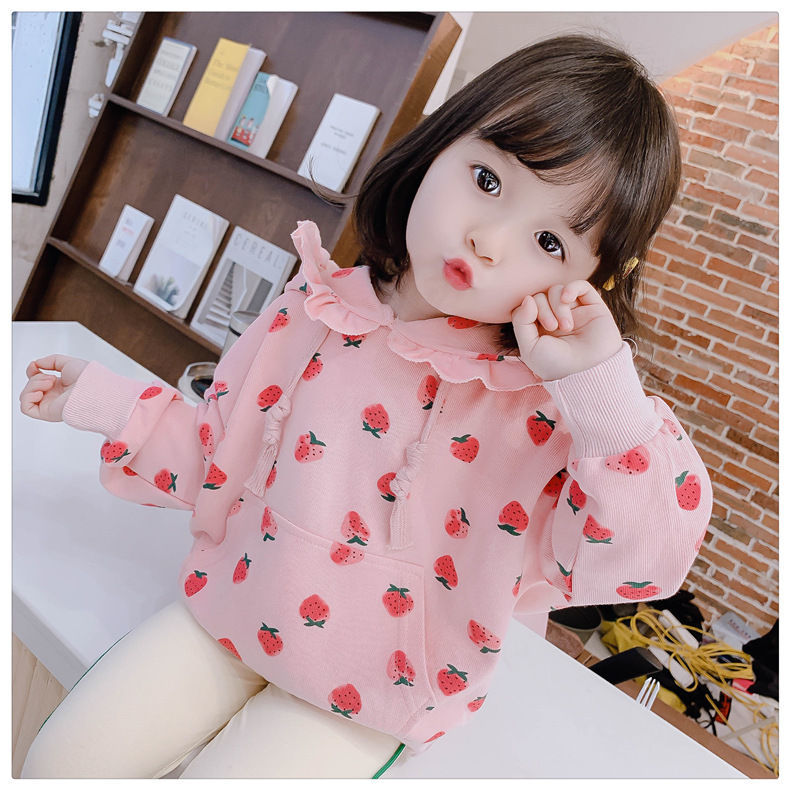 Áo sweater phong cách Hàn Quốc thời trang mùa thu cho bé gái