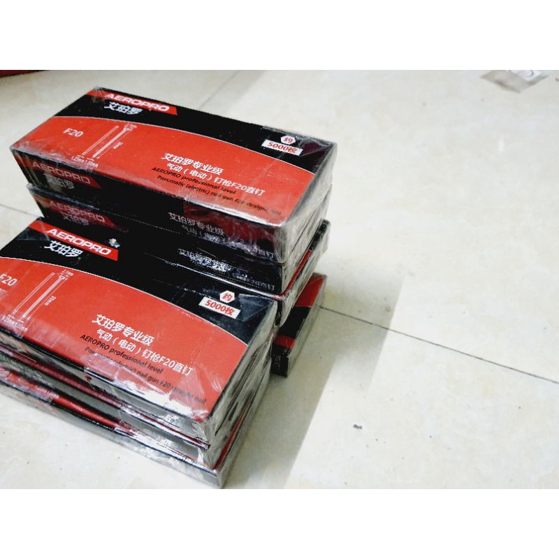 Đinh thẳng f 20 dài 2 cm dùng cho máy bắn đinh 5000 đinh