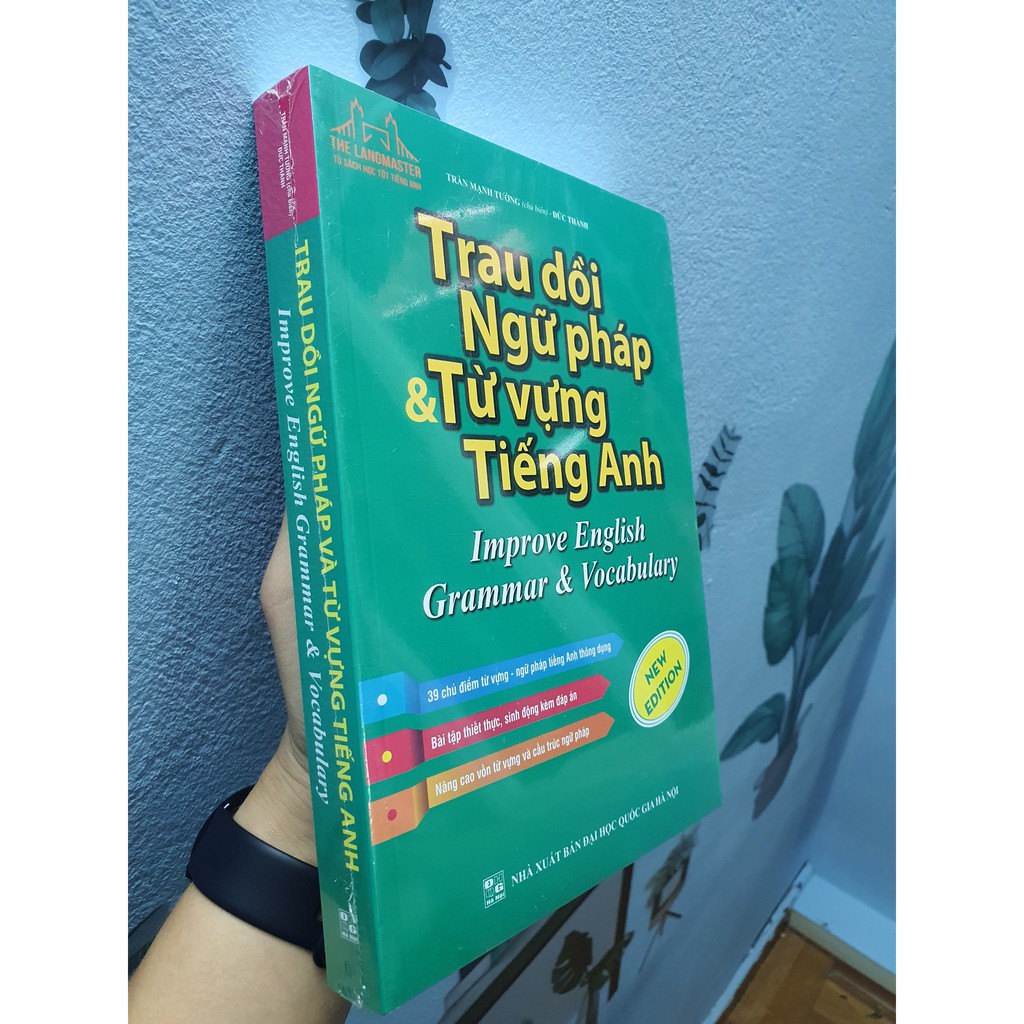 Sách - Trau dồi ngữ pháp và từ vựng tiếng Anh (improve English Grammar &amp; Vocabulary)