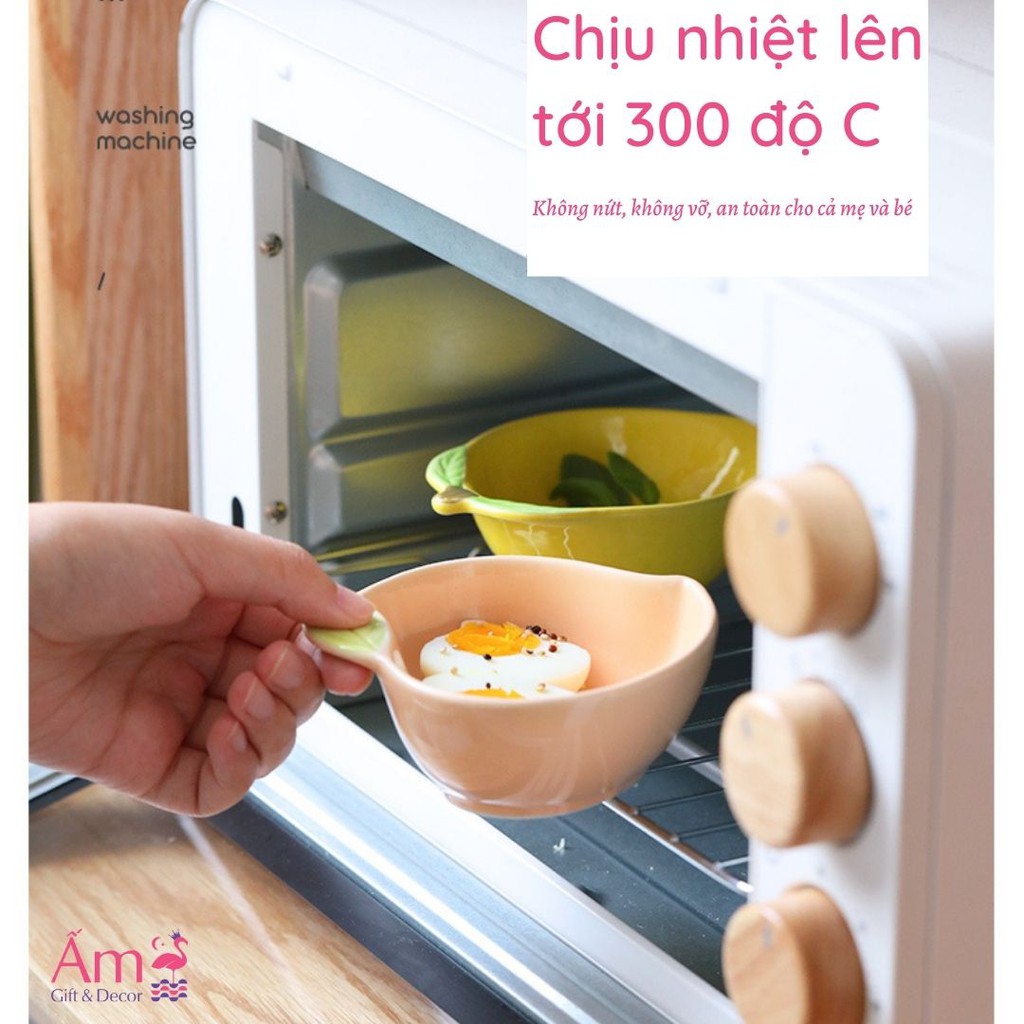 Bát Ăn Dặm Cho Bé Hình Hoa Quả Bằng Sứ - Chén Ăn Dặm Phương Pháp BLW- Bộ Sưu Tập Đa Dạng Có 1 Không 2