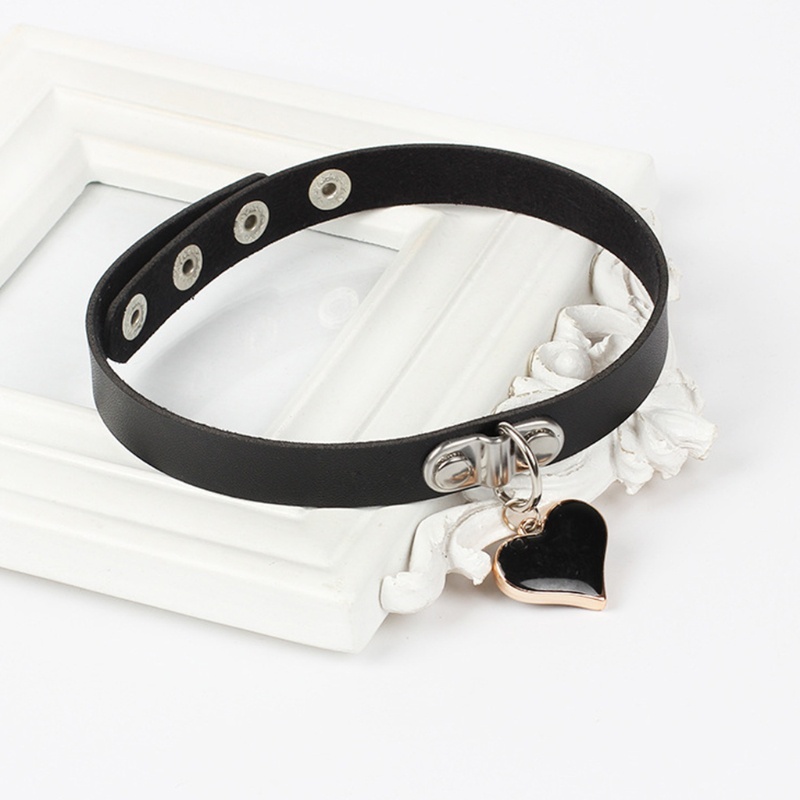 Bộ Vòng Cổ Choker Bằng Da Hình Tai Mèo Có Chuông Dễ Thương Cho Dịp Halloween