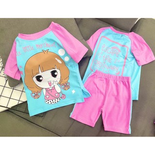 đồ bộ bé gái set 3  bộ