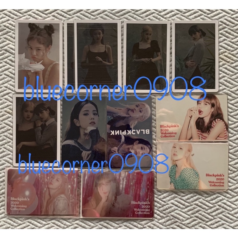 Blackpink Welcoming collection photocard chính hãng