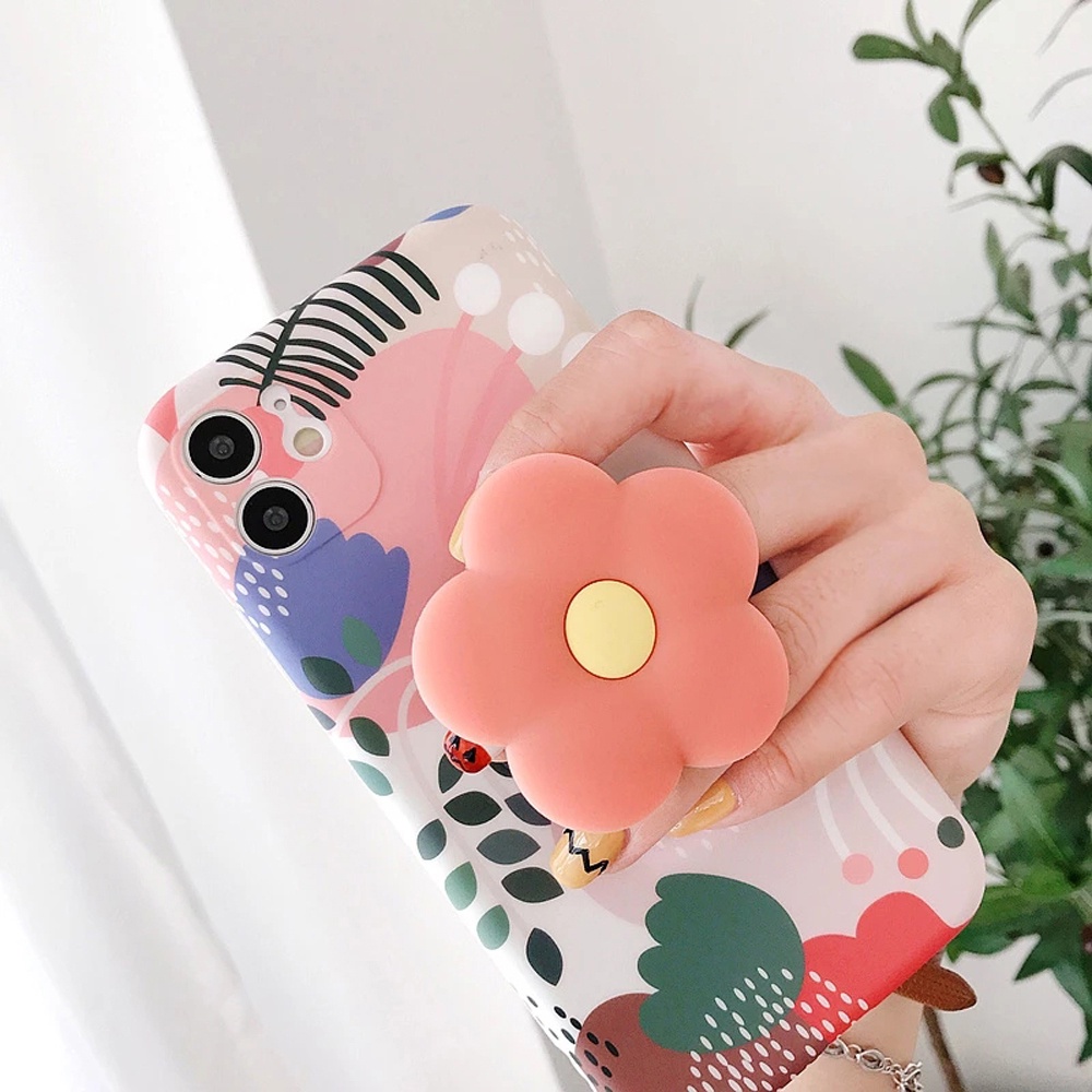 Giá Đỡ Điện Thoại Hình Hoạt Hình 3d Nhiều Màu Sắc