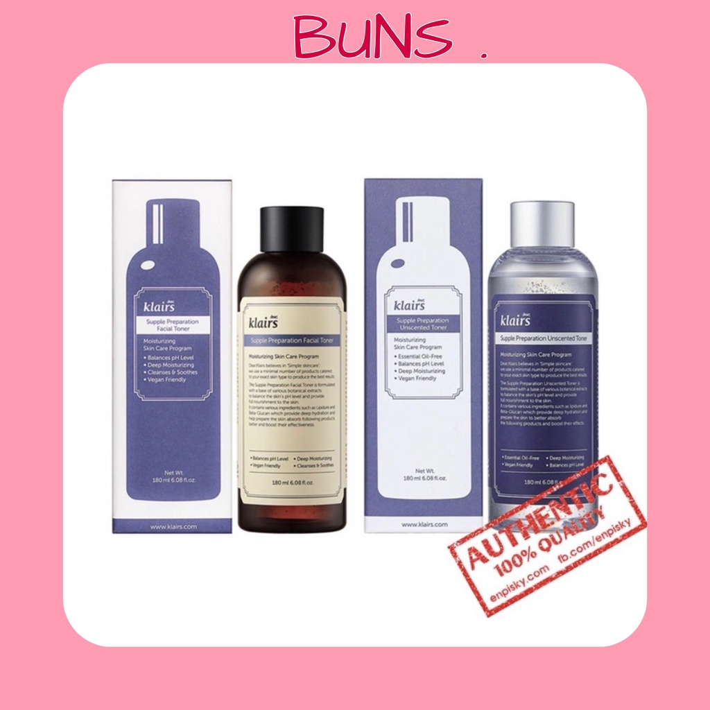 Nước cân bằng Klairs Supple Preparation Toner | BigBuy360 - bigbuy360.vn