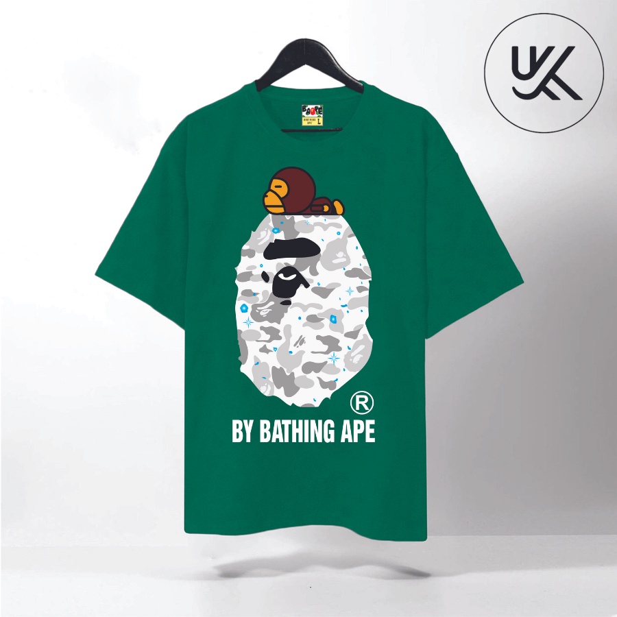 Áo Thun Tay Lỡ BAPE, TEE A BATHING APE áo phông Unisex Form rộng oversize, chất liệu Cotton. KKIMShop